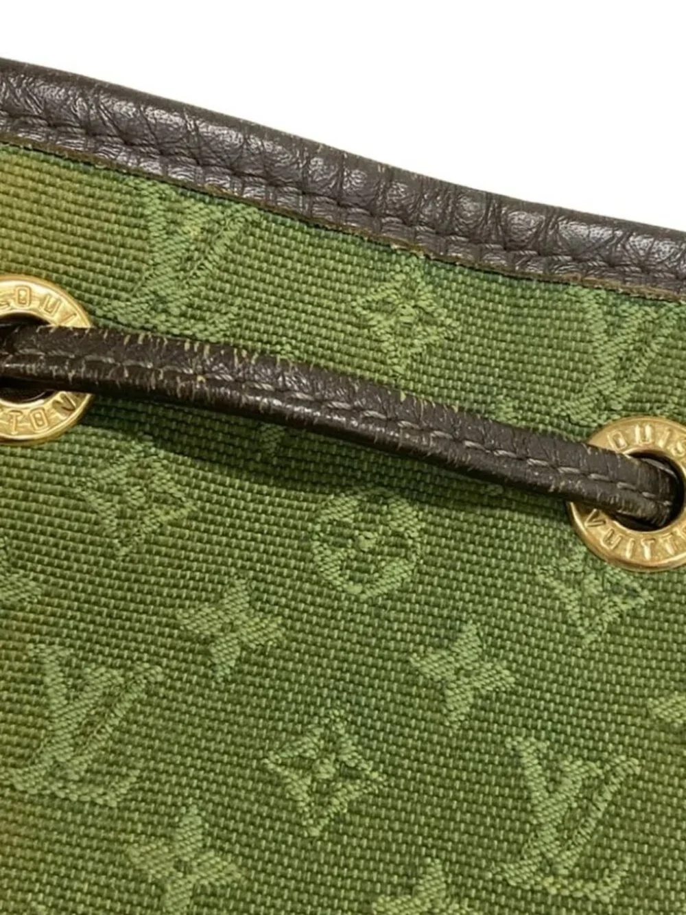 LOUIS VUITTON Montsouris M92456 TST Khaki Monogram Mini SP0053 Backpack Leather